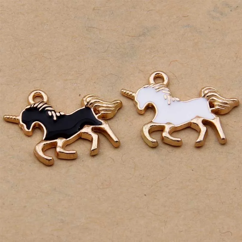 Daisies 100pcs 21*15mm Enamel Black White Unicorn Metal Charm Pendant DIY Necklace Jewelry Making Findings
Daisies 100pcs 21*15mm Enamel Black White Unicorn Metal Charm Pendant DIY Necklace Jewelry Making Findings