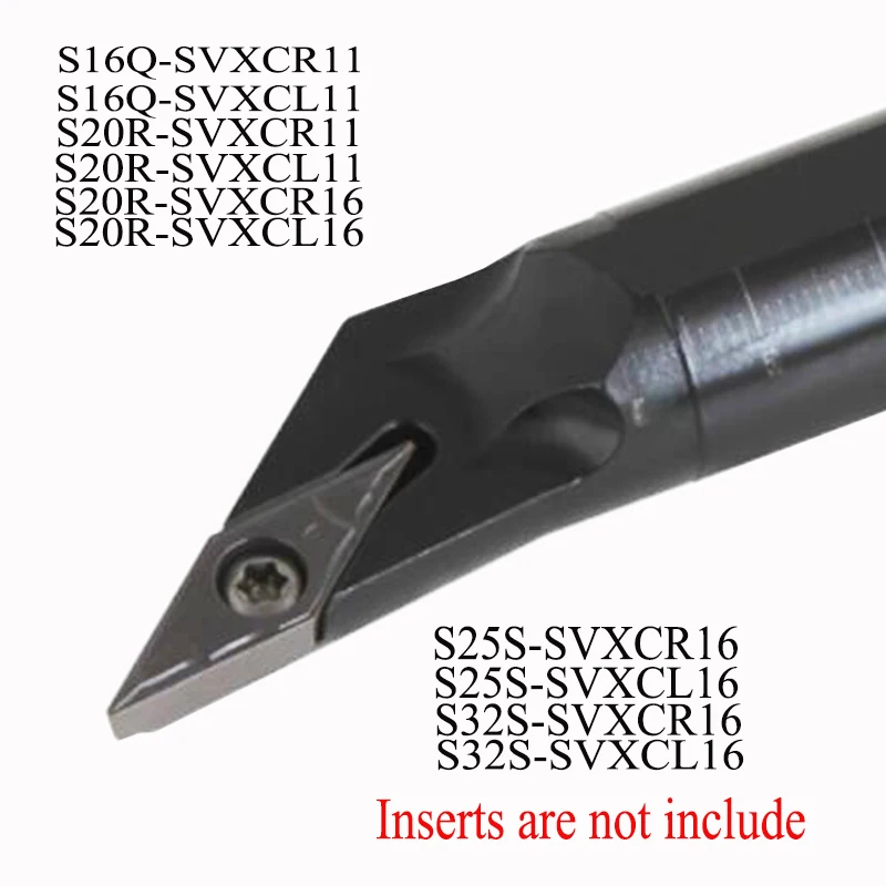 Держатель инструмента с ЧПУ, S16Q-SVXCR11/S16Q-SVXCL11/S20R-SVXCR11/S20R-SVXCL11/S20R-SVXCR16/S20R-SVXCL16/S25S-SVXCR16
Держатель инструмента с ЧПУ, S16Q-SVXCR11/S16Q-SVXCL11/S20R-SVXCR11/S20R-SVXCL11/S20R-SVXCR16/S20R-SVXCL16/S25S-SVXCR16