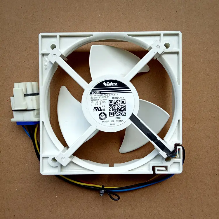 New Original Nidec U11P14MS7A3-57A611 DC13.6V 0.23A for Refrigerator cooling fan
New Original Nidec U11P14MS7A3-57A611 DC13.6V 0.23A for Refrigerator cooling fan