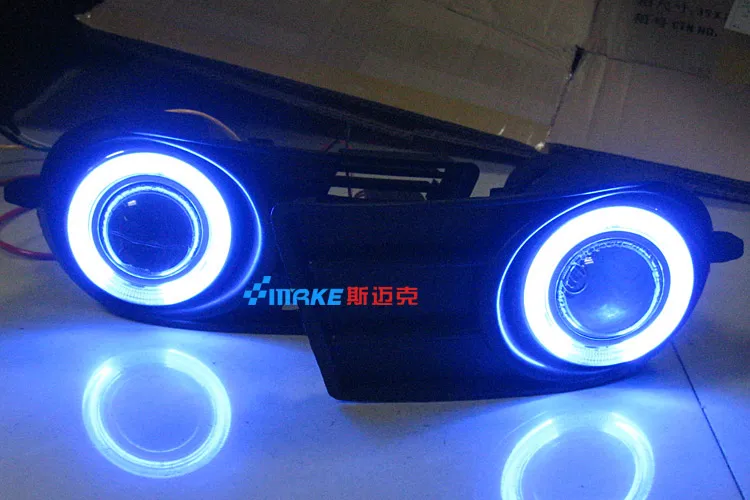 LED DRL daytime running light COB angel eye, projector lens fog lamp with cover for Suzuki Swift 2005-09, 2 pcs
LED DRL daytime running light COB angel eye, projector lens fog lamp with cover for Suzuki Swift 2005-09, 2 pcs