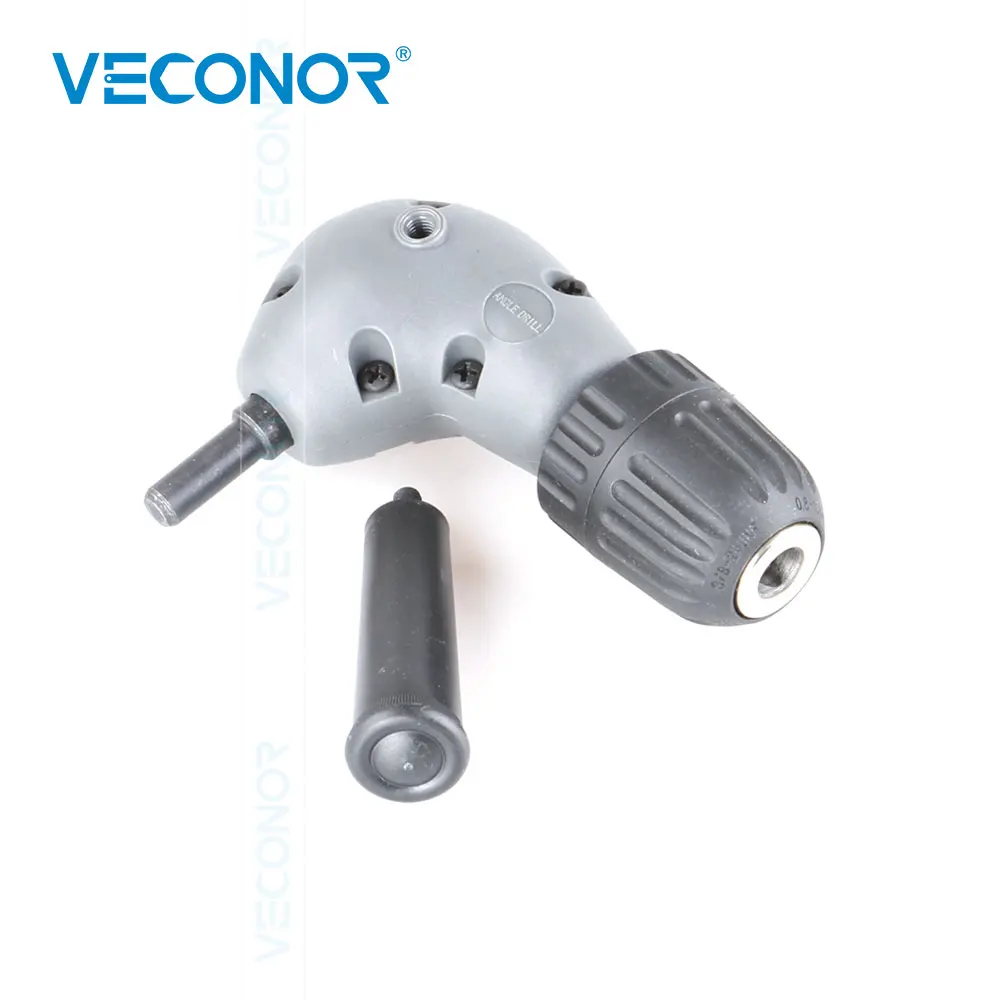 VECONOR 90 Degree Right Drill Attachment Electric Drill Angle Adaptor 3/8" Chuck Size Power Tool Accessories
VECONOR 90 Degree Right Drill Attachment Electric Drill Angle Adaptor 3/8" Chuck Size Power Tool Accessories