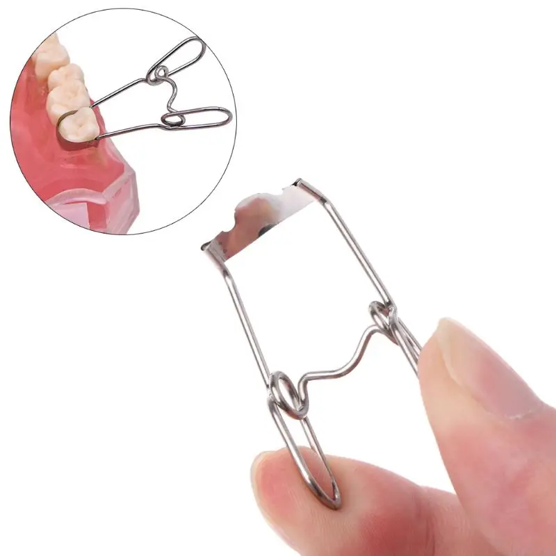 36PCS Dental Saddle Contoured Metal Matrices Matrix Universal Kit with Spring Clip Teeth Whitening Tool
36PCS Dental Saddle Contoured Metal Matrices Matrix Universal Kit with Spring Clip Teeth Whitening Tool