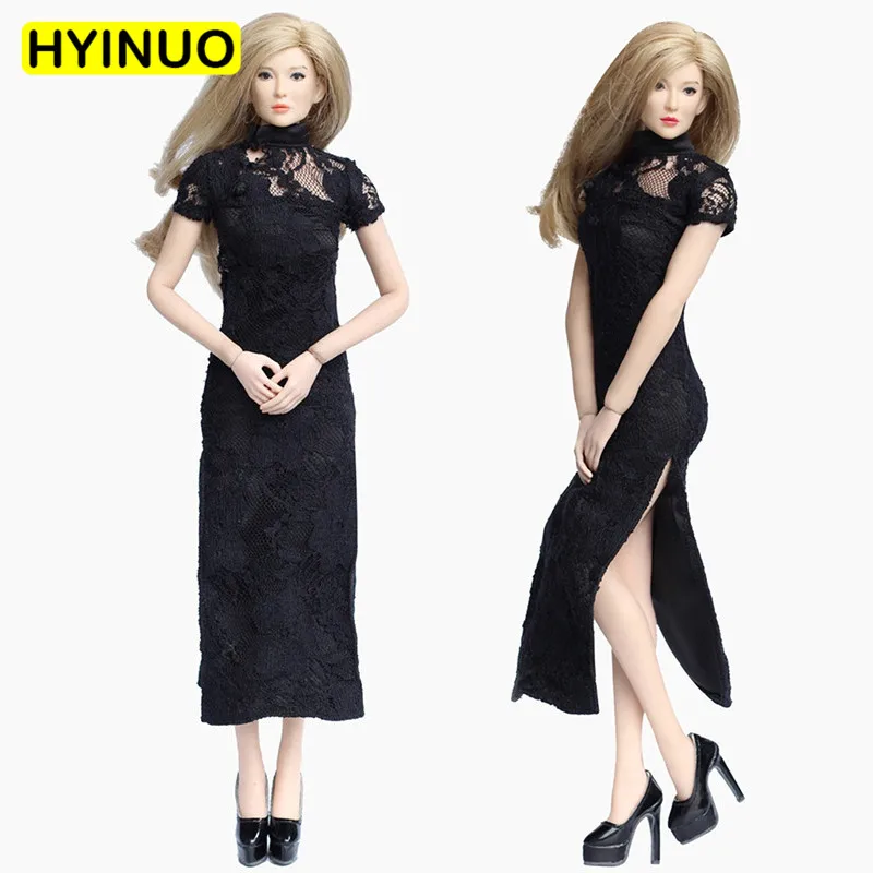 1/6 Scale HP051 Female Sexy Lace Cheongsam Women High Fork Cheongsam Girl Clothes Clothing Set For 12" Action Figure Female Body
1/6 Scale HP051 Female Sexy Lace Cheongsam Women High Fork Cheongsam Girl Clothes Clothing Set For 12" Action Figure Female Body