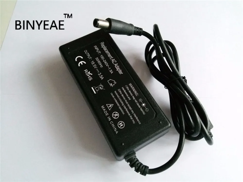 18.5v 3.5a 65w AC Power Adapter Charger For HP Compaq CQ58 CQ61 CQ60 CQ71 CQ70 G60 G61
18.5v 3.5a 65w AC Power Adapter Charger For HP Compaq CQ58 CQ61 CQ60 CQ71 CQ70 G60 G61