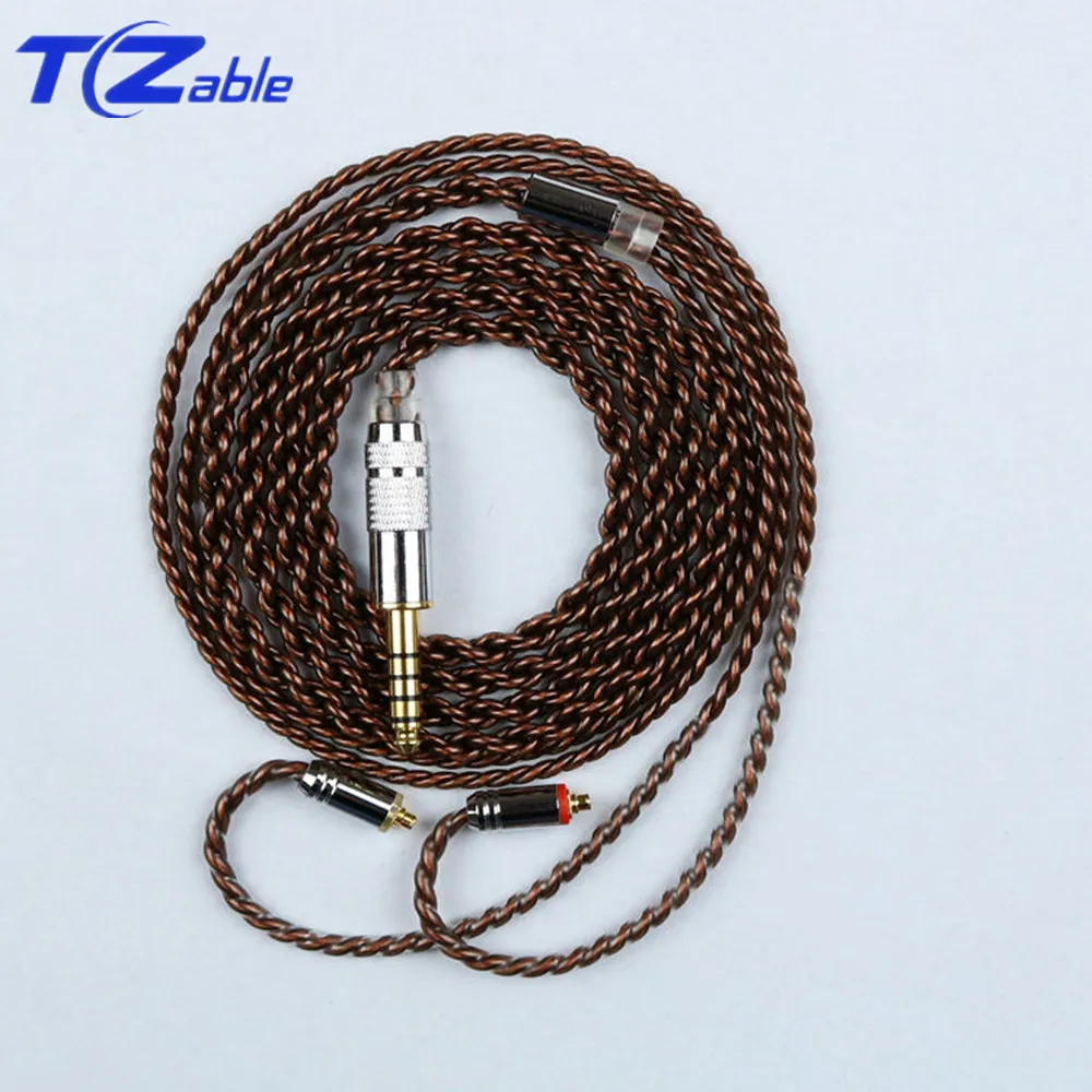 Hifi Earphone Upgrade Cable 4.4mm Balance Plug For MMCX se215 se315 se425 se535 se846 UE900 DIY Earphone Audio Cable
Hifi Earphone Upgrade Cable 4.4mm Balance Plug For MMCX se215 se315 se425 se535 se846 UE900 DIY Earphone Audio Cable