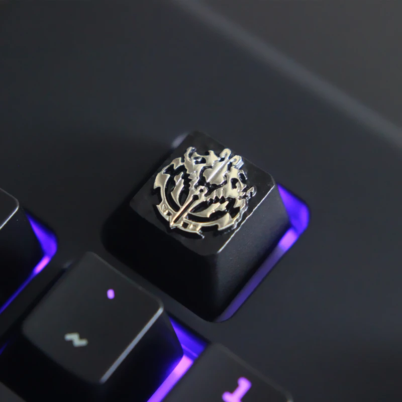 1pc zinc-plated aluminum alloy ZNAL903 key cap for OverLord Mechanical keyboard Stereoscopic relief keycap R4 Height
1pc zinc-plated aluminum alloy ZNAL903 key cap for OverLord Mechanical keyboard Stereoscopic relief keycap R4 Height