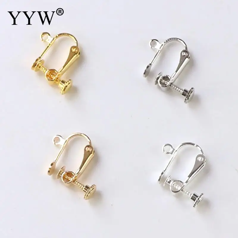 Wholesale 20pcs/Lot 16*16mm Ear Clip U-Shaped Painless Spiral Ear Clip Diy Handmade Screws Earrings Ear Diy Jewelry Accessories
Wholesale 20pcs/Lot 16*16mm Ear Clip U-Shaped Painless Spiral Ear Clip Diy Handmade Screws Earrings Ear Diy Jewelry Accessories