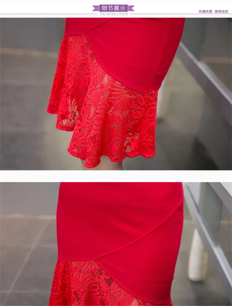 Женская кружевная юбка карандаш большого размера с баской модель ZY1984|skirt kit|skirt