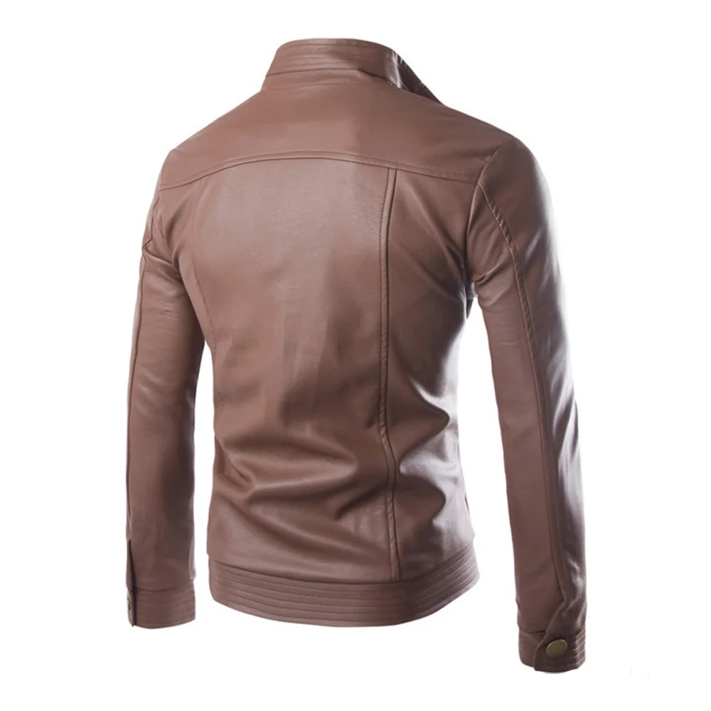 Motorcycle Leather Jacket Men Vintage Retro PU Leather Jacket Racing Biker Autumn Winter Coats Punk Classical Windproof Jaqueta
Motorcycle Leather Jacket Men Vintage Retro PU Leather Jacket Racing Biker Autumn Winter Coats Punk Classical Windproof Jaqueta