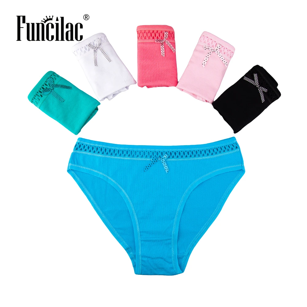 FUNCILAC Underwear Women Panties Thong Briefs Lady Cotton Low-rise Solid Panty Ventilated Underpants Sexy Underwear 5 Pieces/Lot
FUNCILAC Underwear Women Panties Thong Briefs Lady Cotton Low-rise Solid Panty Ventilated Underpants Sexy Underwear 5 Pieces/Lot