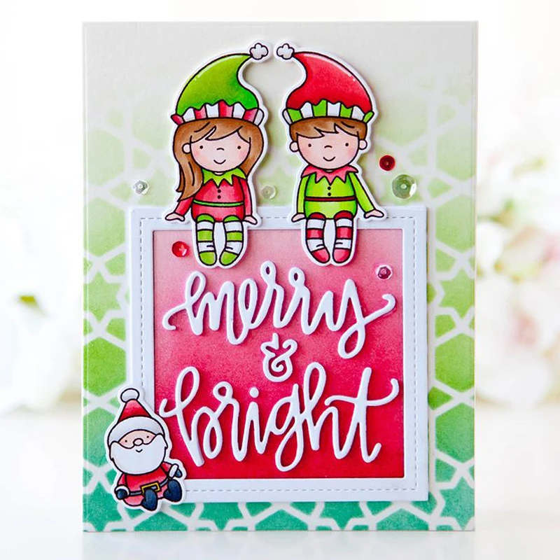 Dec 25 Christmas Elf Transparent Clear Silicone Stamp DIY Scrapbooking/Photo Album Card Making Handcraft Decorative Clear Stamp
Dec 25 Christmas Elf Transparent Clear Silicone Stamp DIY Scrapbooking/Photo Album Card Making Handcraft Decorative Clear Stamp
