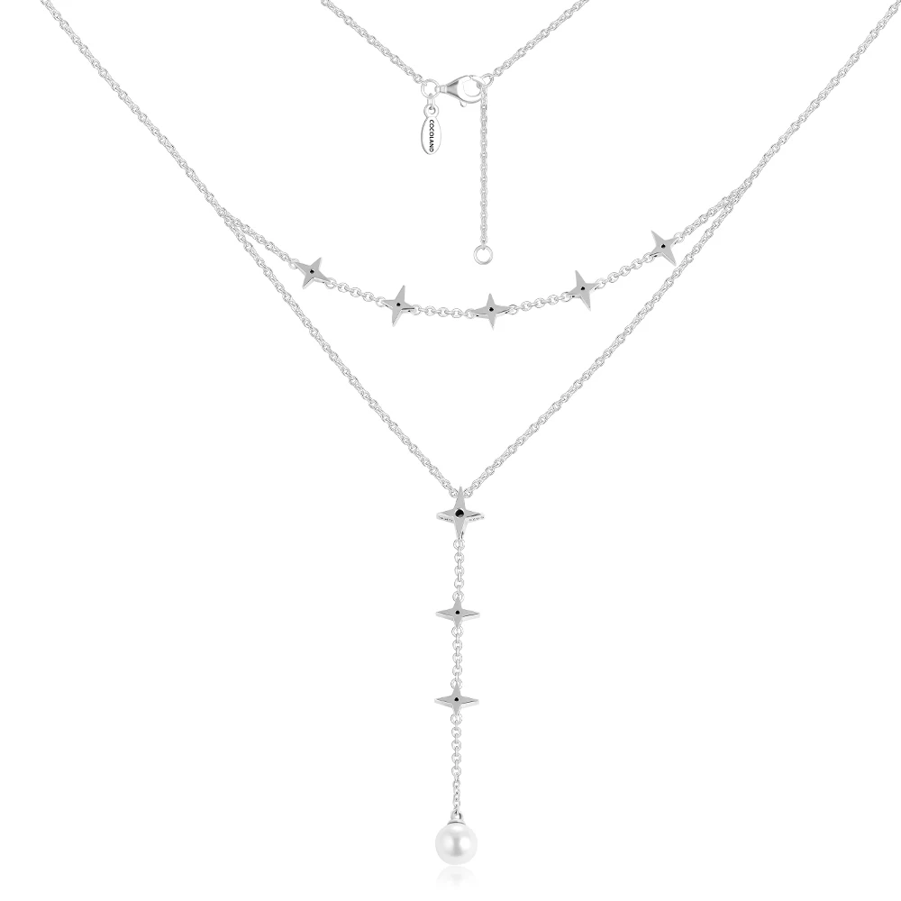 Pave Wishing Star Necklaces 100% 925 Sterling Silver Jewelry with Clear CZ Free Shipping
Pave Wishing Star Necklaces 100% 925 Sterling Silver Jewelry with Clear CZ Free Shipping
