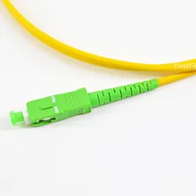 0.5m SC APC Fiber Patch Cable FTTH Optical Fiber Patch Cord 2.0mm PVC G657A , Jumper Simplex