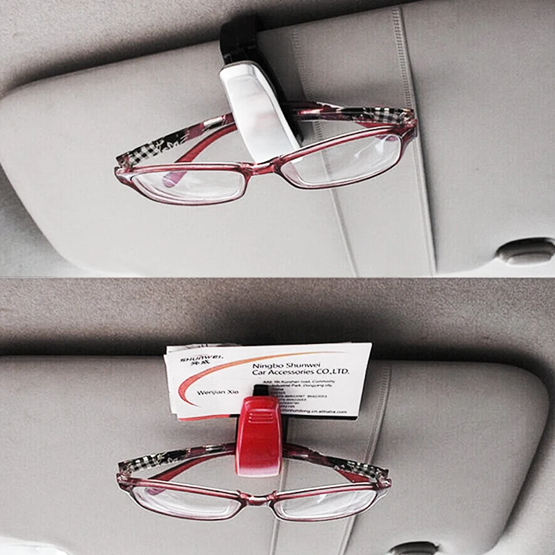 Auto Sun Visor Glasses Fastener Clip Holder For Sunglasses Eyeglasses Ticket Card Universal Multi-Function Portable
Auto Sun Visor Glasses Fastener Clip Holder For Sunglasses Eyeglasses Ticket Card Universal Multi-Function Portable