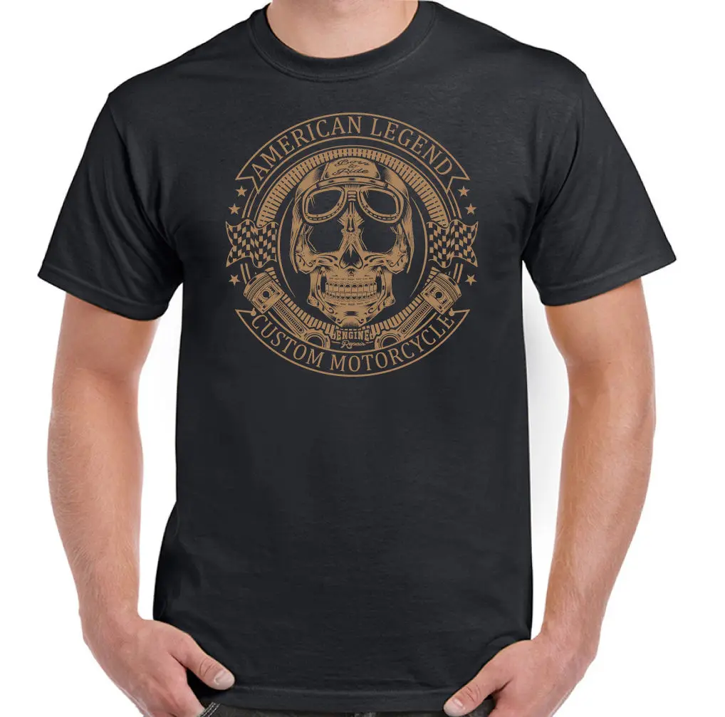 Summer Fashion Hot American Legend Custom Motorcycles Men's Biker T-Shirt Motorbike Tee shirt
Summer Fashion Hot American Legend Custom Motorcycles Men's Biker T-Shirt Motorbike Tee shirt