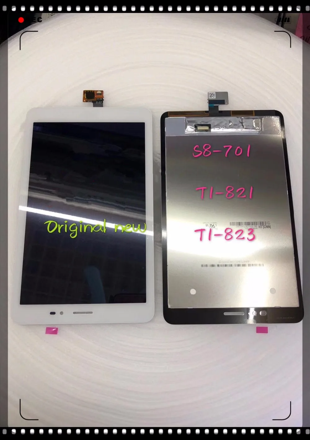 For Replacement New LCD Display Touch Screen Assembly For Huawei MediaPad T1 8.0 S8-701U S8-701 T1-821W T1-823L 8-inch White
For Replacement New LCD Display Touch Screen Assembly For Huawei MediaPad T1 8.0 S8-701U S8-701 T1-821W T1-823L 8-inch White