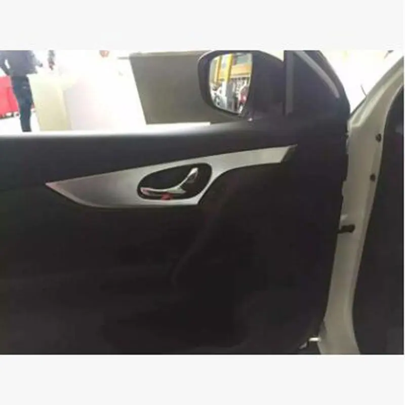 Brand New For Nissan Qashqai 2016 4PCS High Quality ABS Chrome Car Inside Door Handles Cover Trim Car Styling Accessories
Brand New For Nissan Qashqai 2016 4PCS High Quality ABS Chrome Car Inside Door Handles Cover Trim Car Styling Accessories