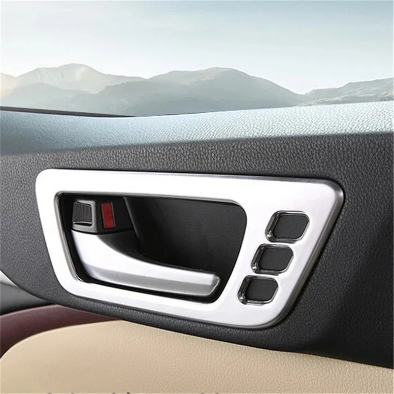 Car-Styling Accessories Inner Door Handle Frame Cover Door Bowl Cover Interior Trim For Toyota Highlander 2015 Abs Chrome 4Pcs
Car-Styling Accessories Inner Door Handle Frame Cover Door Bowl Cover Interior Trim For Toyota Highlander 2015 Abs Chrome 4Pcs