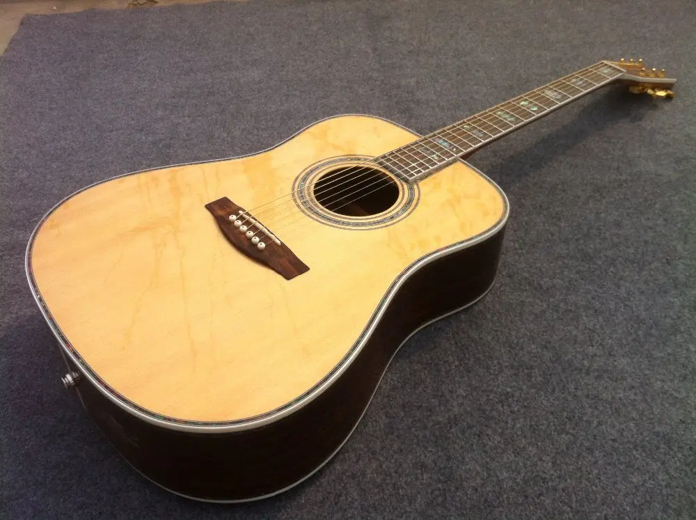 Free Shipping Dought 45S standard electric acoustic guitar with fishman EQ solid spruce top
Free Shipping Dought 45S standard electric acoustic guitar with fishman EQ solid spruce top