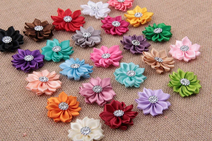 24 color for choose 1.6" mini satin ribbon multilayers flowers Girl's Hair Accessories free shipping 120pcs/lot wh06
24 color for choose 1.6" mini satin ribbon multilayers flowers Girl's Hair Accessories free shipping 120pcs/lot wh06