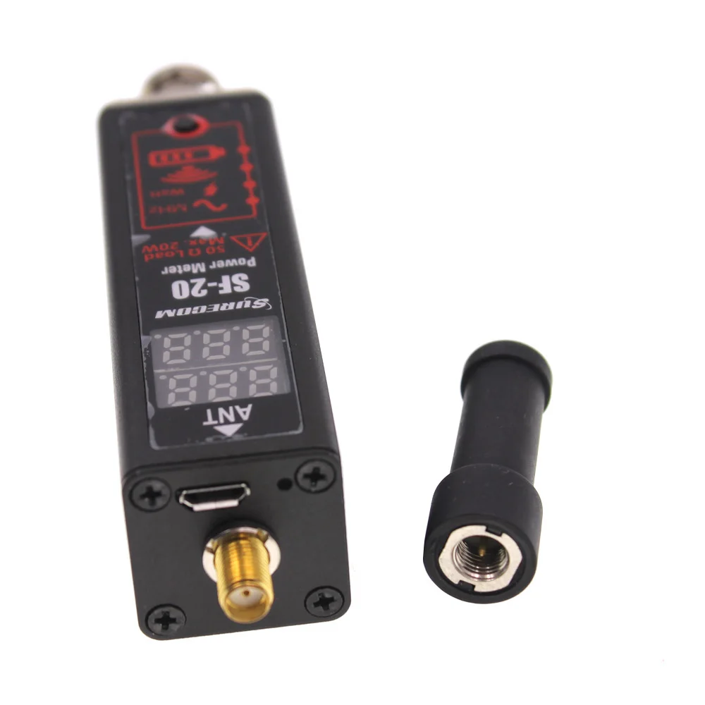 Surecom SF-20 мини счетчик частоты измеритель мощности индикатор батареи SF20 антенна