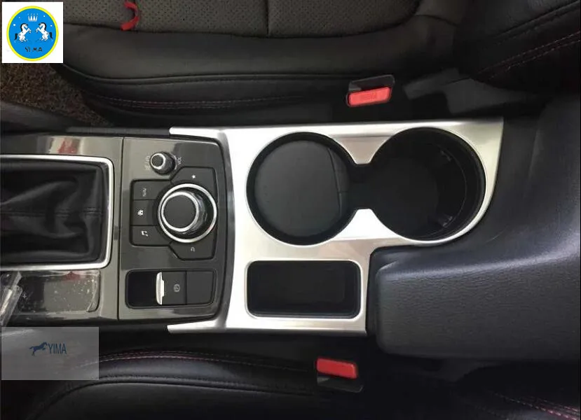Lapetus Auto Styling Chrome Stalls Gear Shift Box Frame / Water Cup Holder Panel Cover Trim Accessories Fit For Mazda CX-5 2015
Lapetus Auto Styling Chrome Stalls Gear Shift Box Frame / Water Cup Holder Panel Cover Trim Accessories Fit For Mazda CX-5 2015