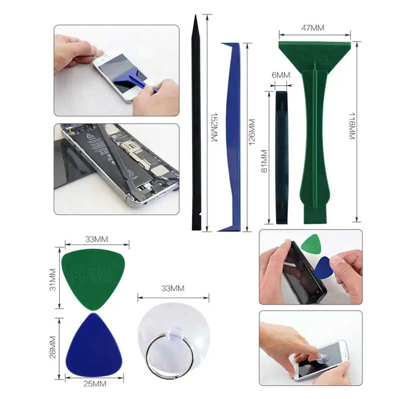 Mobile Phone Repair Tools Kit Spudger Pry Opening Tool Screwdriver Set for iPhone iPad Samsung Cell Hand | Мобильные телефоны и