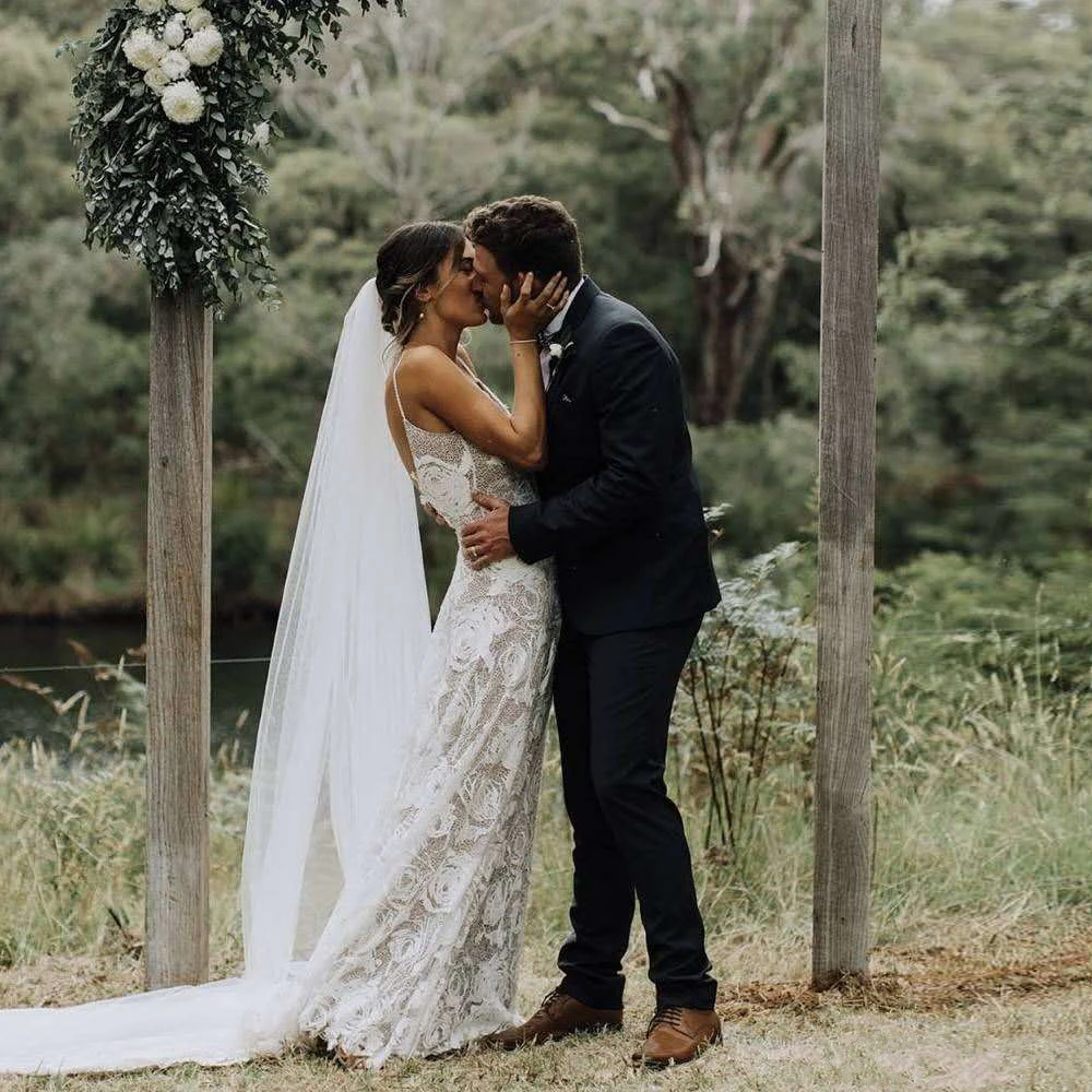 Роскошное кружевное свадебное платье с открытой спиной abito da sposa, индивидуальный пошив, богемное свадебное платье на тонких бретелях, платье...
Роскошное кружевное свадебное платье с открытой спиной abito da sposa, индивидуальный пошив, богемное свадебное платье на тонких бретелях, платье...