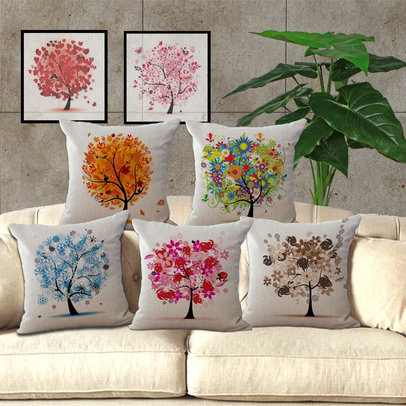 Hot Fashion Home Decorative Pillowcase Home Hotel Hug Seat Pillow cover Case 1 piece 45X45cm Creative Cartoon Life Tree Pattern
Hot Fashion Home Decorative Pillowcase Home Hotel Hug Seat Pillow cover Case 1 piece 45X45cm Creative Cartoon Life Tree Pattern