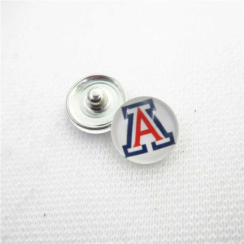 10pcs University of Arizona Snap buttons 18mm Sports snap buttons Diy Snaps Jewelry Bracelet&bangles charms
10pcs University of Arizona Snap buttons 18mm Sports snap buttons Diy Snaps Jewelry Bracelet&bangles charms
