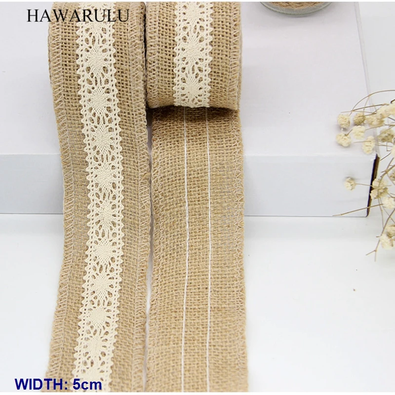 HAWARULU 1pcs 5cm DIY Christmas crafts cotton lace linen rolls lace trim lace fabric ribbon festival gift wedding decoration
HAWARULU 1pcs 5cm DIY Christmas crafts cotton lace linen rolls lace trim lace fabric ribbon festival gift wedding decoration