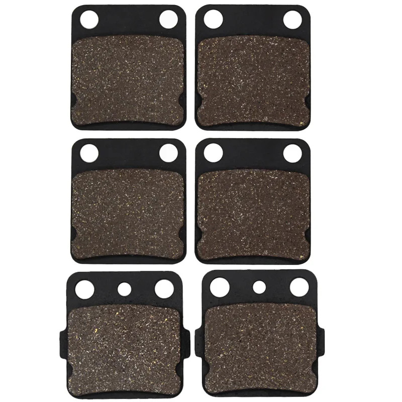 Cyleto Motorcycle Front and Rear Brake Pads for YAMAHA YFM 350 Wolverine 350 1995-2005 YFM350 Warrior 350 1989-2004
Cyleto Motorcycle Front and Rear Brake Pads for YAMAHA YFM 350 Wolverine 350 1995-2005 YFM350 Warrior 350 1989-2004