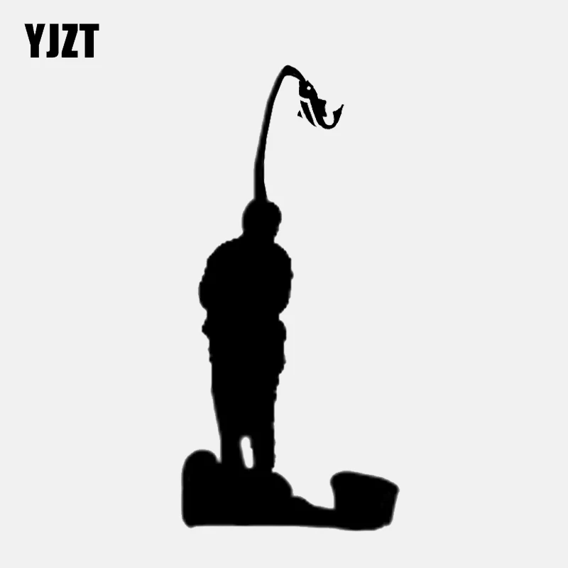 YJZT 7.1*15.2CM Mysterious Sport Fishing Decor Car Sticker Accessories Vinyl Black/Silver Personalized Graphic C12-1645
YJZT 7.1*15.2CM Mysterious Sport Fishing Decor Car Sticker Accessories Vinyl Black/Silver Personalized Graphic C12-1645