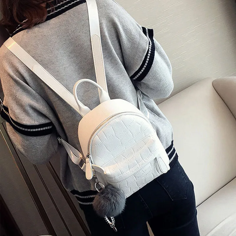 Backpack Women 2019 New Fashion Casual Soft Leather Ladies Shoulder Bag Personality Mini Wild Stone Pattern Cute Female Bags
Backpack Women 2019 New Fashion Casual Soft Leather Ladies Shoulder Bag Personality Mini Wild Stone Pattern Cute Female Bags
