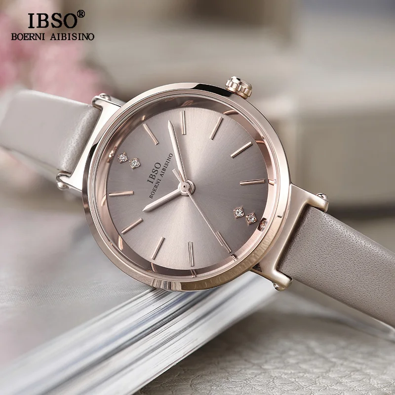 Часы наручные IBSO женские ультратонкие роскошные модные кварцевые 8 мм 2022 |