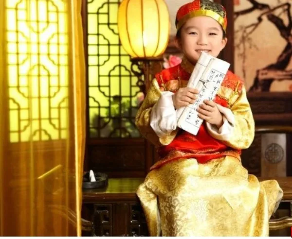 Chinese Ancient Costume Boy Qing Dynasty Prince Clothing With Hat Chinese Folk Costume Tang Robe Clothes For Stage 89
Chinese Ancient Costume Boy Qing Dynasty Prince Clothing With Hat Chinese Folk Costume Tang Robe Clothes For Stage 89