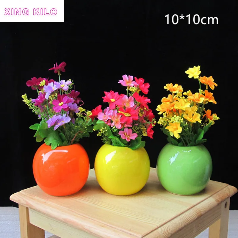 XING KILO Jingdezhen ceramic flower jar decoration ornaments, home small clear ornaments garden decorative vase
XING KILO Jingdezhen ceramic flower jar decoration ornaments, home small clear ornaments garden decorative vase