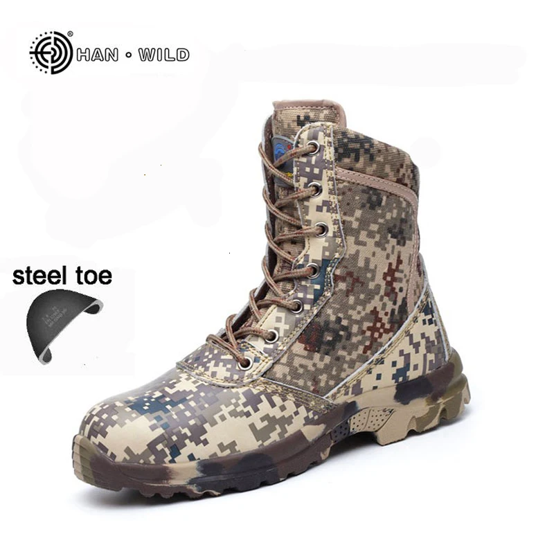 Men Safety Work Shoes Camouflage Waterproof Steel Toe Lace Up Tactical Boots Mens Military Combat Ankle Army Boot
Men Safety Work Shoes Camouflage Waterproof Steel Toe Lace Up Tactical Boots Mens Military Combat Ankle Army Boot