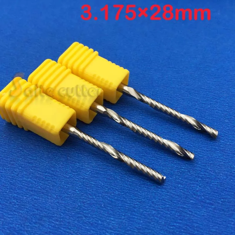 10pcs / lot High Quanlity AAA Series New Single Blade Cutting Single Flute CNC Router Bits 3.175mm 28mm
10pcs / lot High Quanlity AAA Series New Single Blade Cutting Single Flute CNC Router Bits 3.175mm 28mm