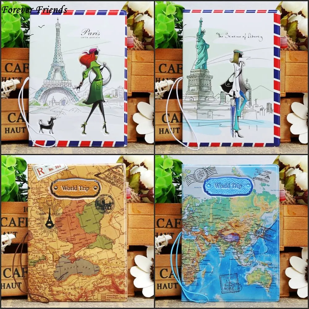 ForeverFriends PU Fashion Passport Holders Ticket Protector Document Bag Organizer 3 Kinds Of Travel Beauty Patterns
ForeverFriends PU Fashion Passport Holders Ticket Protector Document Bag Organizer 3 Kinds Of Travel Beauty Patterns