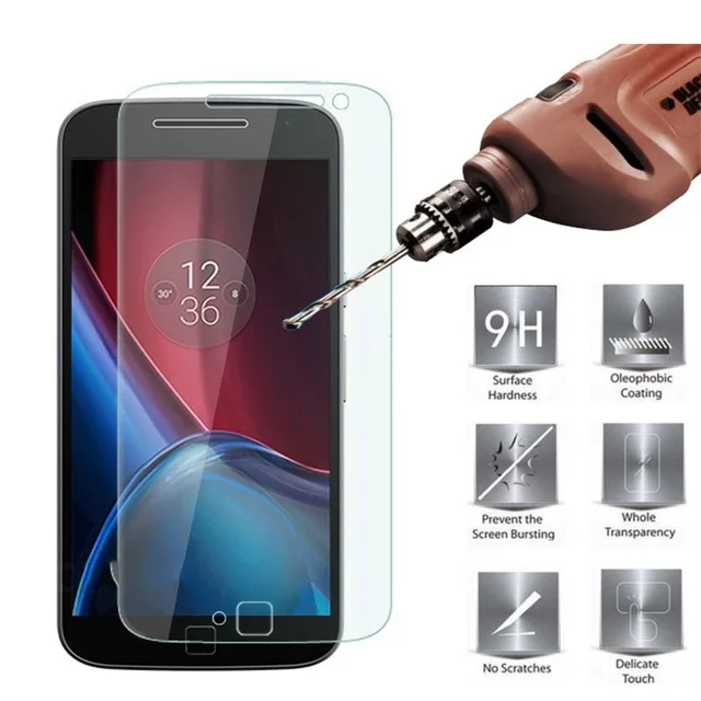 Защитное стекло закаленное для Motorola Moto G4 Plus|Защитные стёкла и плёнки телефонов| |