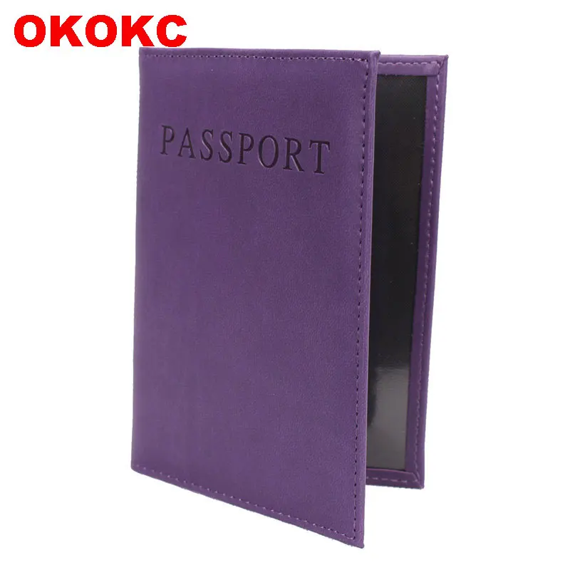Однотонный чехол для паспорта OKOKC с английским алфавитом, высококачественный чехол для паспорта, дорожный Держатель для паспорта, аксессуа...
Однотонный чехол для паспорта OKOKC с английским алфавитом, высококачественный чехол для паспорта, дорожный Держатель для паспорта, аксессуа...