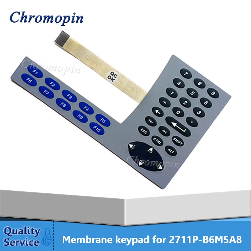 Membrane keypad switch for AB 2711P-B6M5A8 2711P-B6C20D8 2711P-B6M5D8 2711P-B6M20D8 PanelView Plus 6 - 600 Membrane keyboard
Membrane keypad switch for AB 2711P-B6M5A8 2711P-B6C20D8 2711P-B6M5D8 2711P-B6M20D8 PanelView Plus 6 - 600 Membrane keyboard
