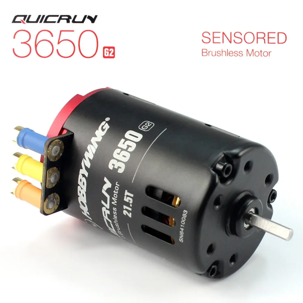 Двигатель Hobbywing quirun G2 3650, 6,5 T/8,5 T/10,5 T/13,5 T/17,5 T/21,5 T гоночный бесщеточный для 1/10 радиоуправляемого автомобиля
Двигатель Hobbywing quirun G2 3650, 6,5 T/8,5 T/10,5 T/13,5 T/17,5 T/21,5 T гоночный бесщеточный для 1/10 радиоуправляемого автомобиля