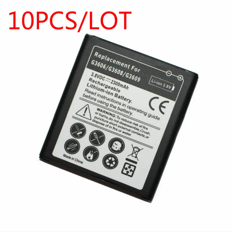 10PCS/LOT 2300mAh EB-BG360CBC EB-BG360CBE Battery For Samsung Galaxy Core Prime G360 G360F G3608 G3606 G3609 battery | Мобильные