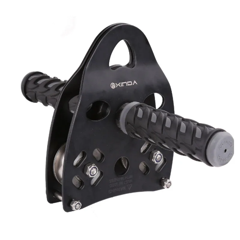 P139 Outdoor rock climbing Crossing pulley Steel cable Cable pulley Hand grip Double axis Cableway pulley
P139 Outdoor rock climbing Crossing pulley Steel cable Cable pulley Hand grip Double axis Cableway pulley