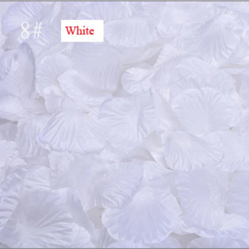 

500pcs / lot silk rose petals for Wedding Party Birthday Decoration Romantic Artificial Rose Petals Wedding Flower Rose Flower