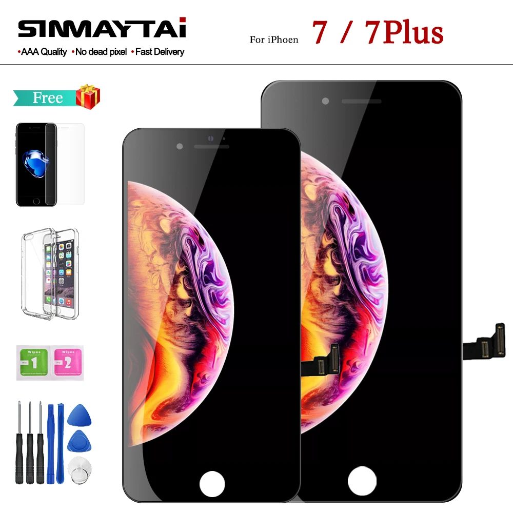 AAA+++ 7Plus LCD For iPhone 7PLUS LCD With 3D Force Touch Screen Assembly Replacement Display No Dead Pixel Free Shipping
AAA+++ 7Plus LCD For iPhone 7PLUS LCD With 3D Force Touch Screen Assembly Replacement Display No Dead Pixel Free Shipping