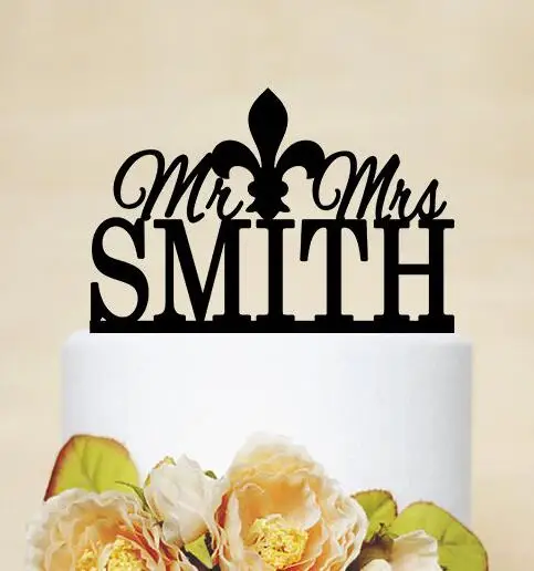 Personalised Fleur de lis MR&MRS wedding Acrylic cake toppers bridal shower engagement party decorations
Personalised Fleur de lis MR&MRS wedding Acrylic cake toppers bridal shower engagement party decorations