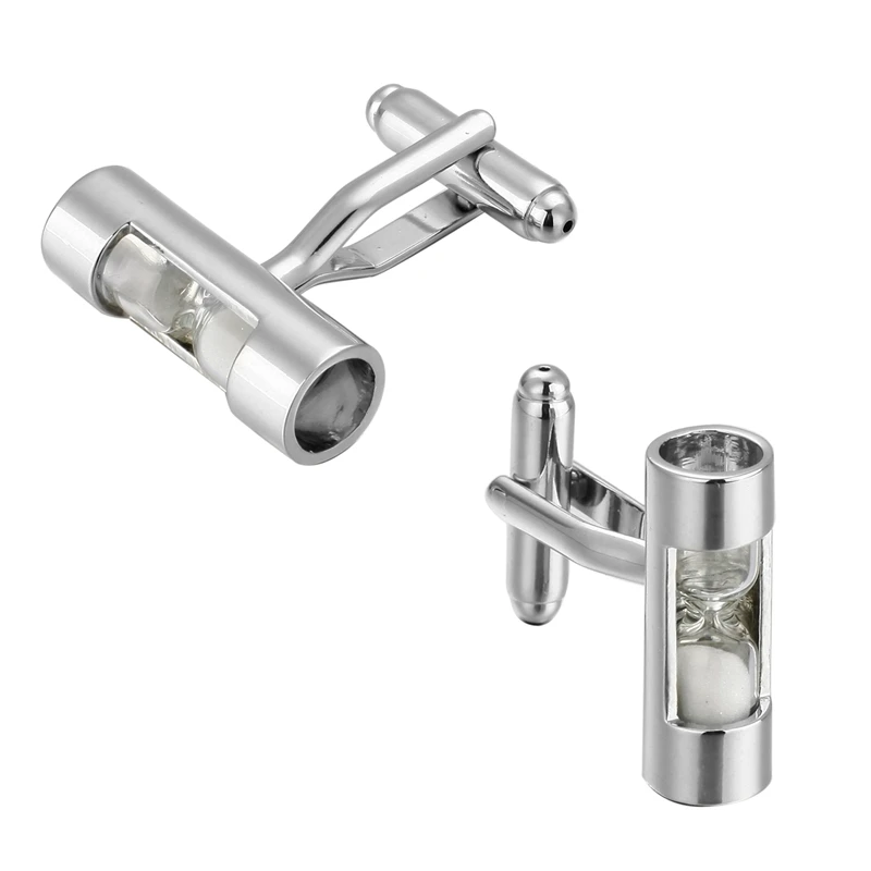 Men's shirts Cufflinks high-quality copper material The old silvery hourglass timer Cufflinks 5 pairs of packaging for sale
Men's shirts Cufflinks high-quality copper material The old silvery hourglass timer Cufflinks 5 pairs of packaging for sale
